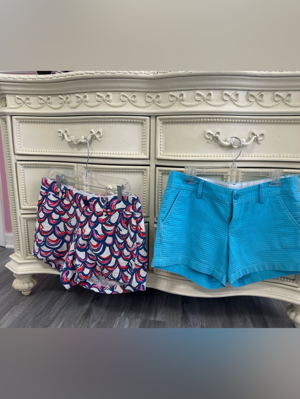 Lilly Pulitzer textured Callahan shorts, 
 2 pair bundle, Size 4